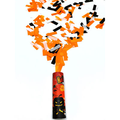 Eco Friendly Colorful Boom Wow Confetti Cannon For Halloween